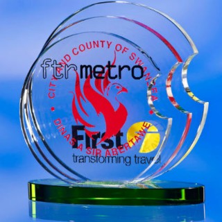 Swansea City Council Award Trophy-1
