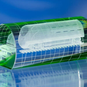 3D crystal cylinder glass prism RBS