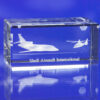 BEVELLED RECTANGULAR COLOUR GLASS BLOCK 2