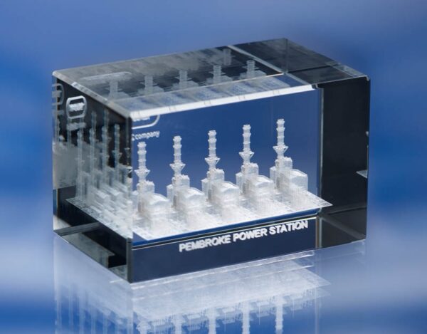 BEVELLED RECTANGULAR GLASS BLOCK 2