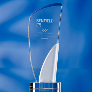 CRYSTAL FROSTED AWARD