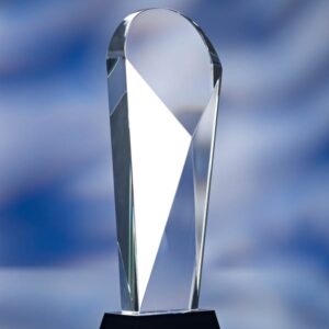 CUT GLASS AWARD TROPHY
