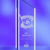MEDIUM BLUE STRIPE AWARD TROPHY