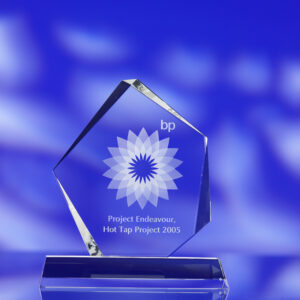 OPTICAL GLASS IRREGULAR AWARD TROPHY