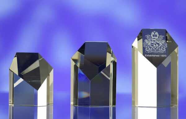 PENTAGONAL AWARD TROPHY