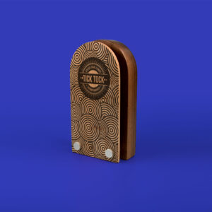 Real Wood Block Award With Wood Face Plate standard shapes