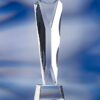 SCULPTED GLASS AWARD TROPHY